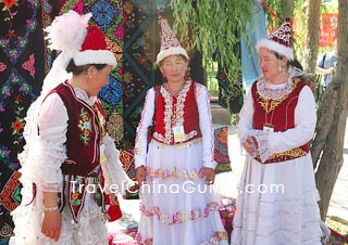 Women of Kazak Minority